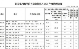 电力央企薪酬榜：国家电网董事长年薪90万 大唐董事长68万
