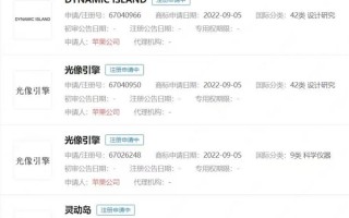 iPhone 14 Pro最火功能！发布会3天前苹果申请灵动岛商标