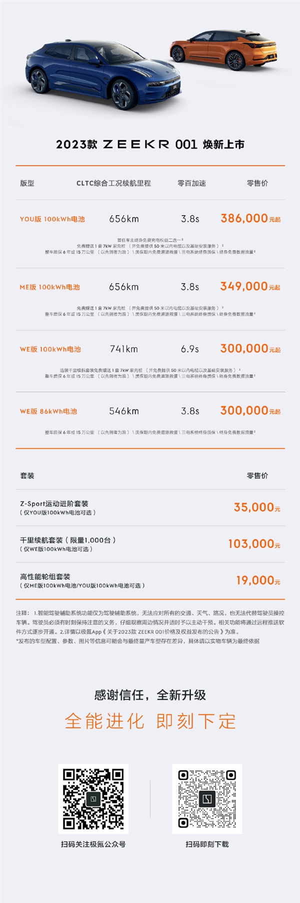 国产最帅电动猎装车 2023款极氪001发布:首发140kWh麒麟电池 续航1032km-第1张图片-9158手机教程网 国产最帅电动猎装车 2023款极氪001发布:首发140kWh麒麟电池 续航1032km-第1张图片-9158手机教程网