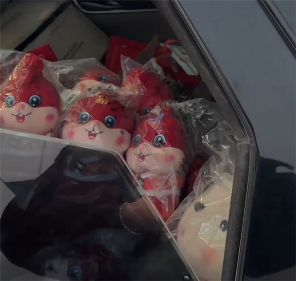 98年哥哥返乡给15个弟妹买一车礼物：塞满整个后备箱-第1张图片-9158手机教程网