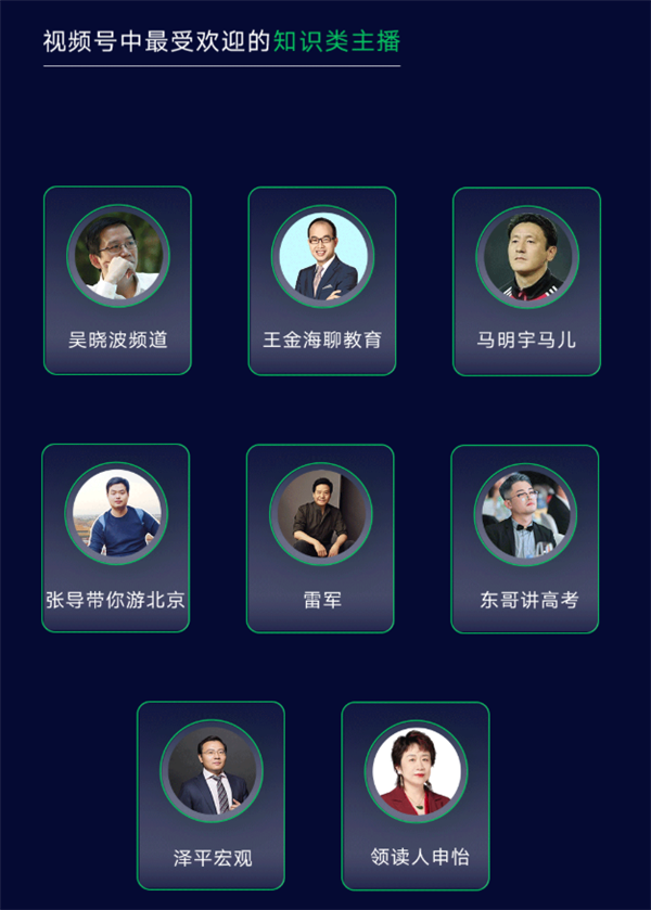 被马化腾称为腾讯希望！视频号年度数据：雷军成最受欢迎知识主播-第1张图片-9158手机教程网