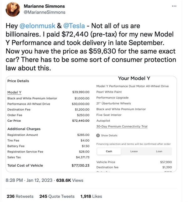老外车主不去闹？海外车主怎么看特斯拉全球降价潮和"维权"-第2张图片-9158手机教程网