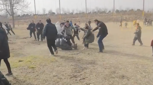 真刺鸡战场！西安一景区设免费抓鸡活动：人鸡比例10:1-第1张图片-9158手机教程网