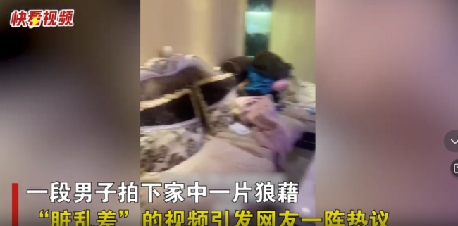 男子回家发现房子脏乱不堪吐槽妻子不做家务，环顾一周更气了-第2张图片-9158手机教程网