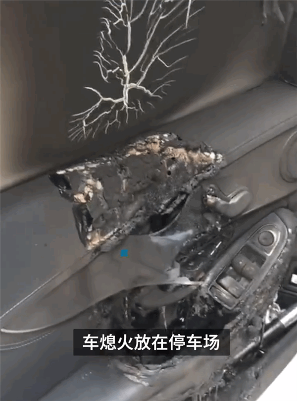 奔驰车熄火十分钟后自燃 车主：未进行任何改装-第1张图片-9158手机教程网