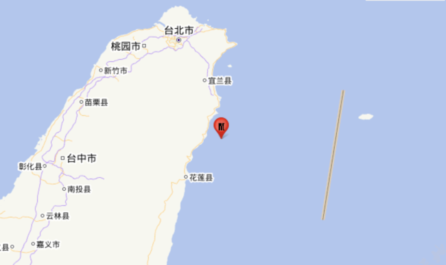 台湾花莲今晨连发3起地震 全台有感 很多居民被摇醒-第1张图片-9158手机教程网
