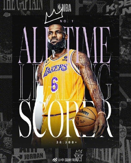 詹姆斯加冕NBA历史得分王 哈登杜兰特库里共同祝贺-第1张图片-9158手机教程网