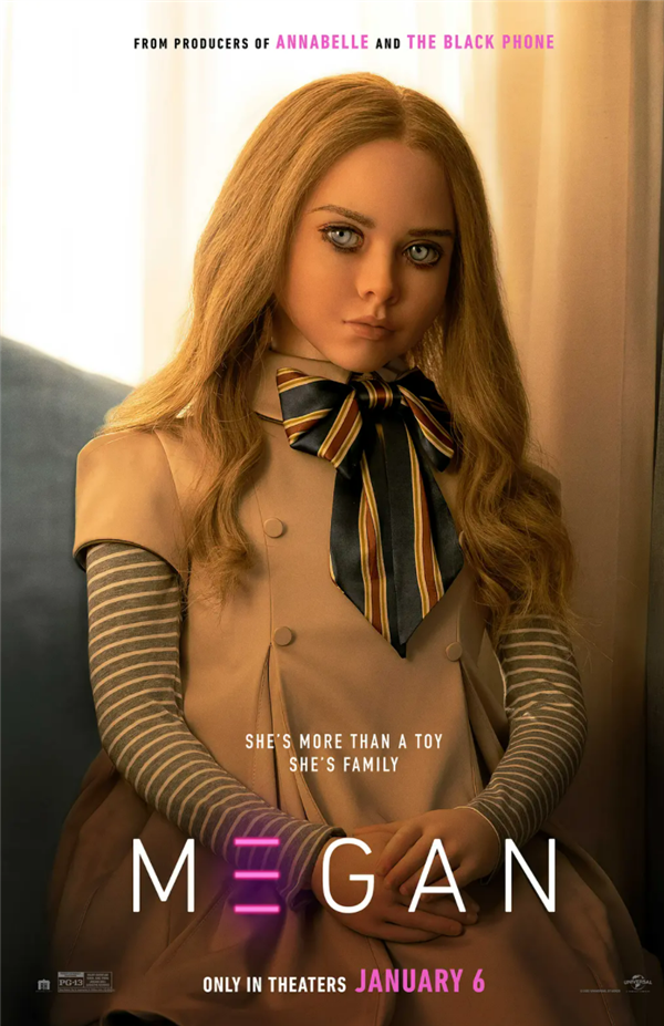 豆瓣6.2分 恐怖惊悚电影《梅根》确认引进国内：AI娃娃杀人不眨眼-第2张图片-9158手机教程网