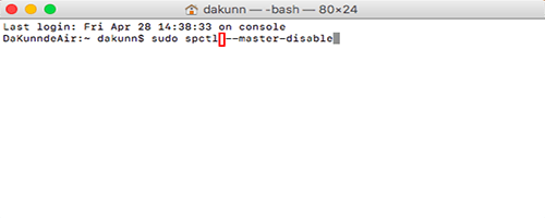 Mac打开应用提示已损坏解决教程-第4张图片-9158手机教程网