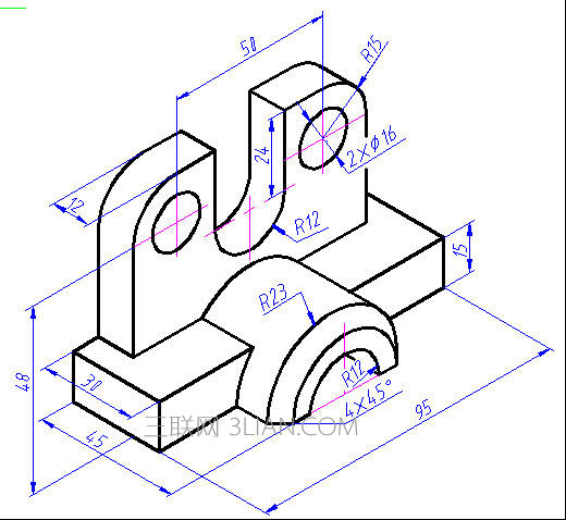 cad等轴测图怎么画-第1张图片-9158手机教程网