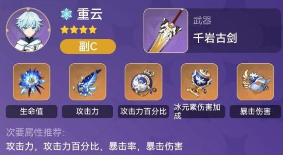 原神永冻队罗莎莉亚云堇阵容思路-第2张图片-9158手机教程网