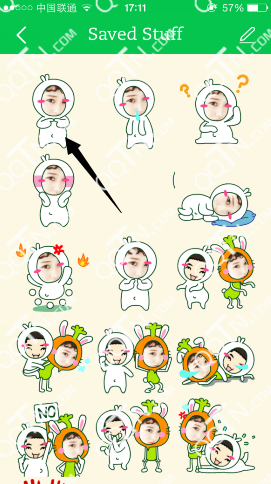 如何将萌我MojiMe表情分享至微信朋友圈-第2张图片-9158手机教程网 如何将萌我MojiMe表情分享至微信朋友圈-第2张图片-9158手机教程网