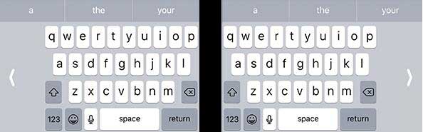 iOS 11 单手键盘的开启及相关注意事项-第2张图片-9158手机教程网 iOS 11 单手键盘的开启及相关注意事项-第2张图片-9158手机教程网