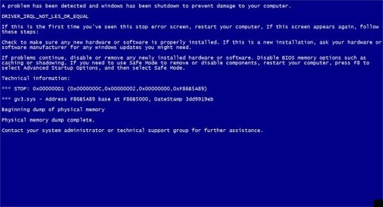 电脑蓝屏代码怎么处理-第1张图片-9158手机教程网 电脑蓝屏代码怎么处理-第1张图片-9158手机教程网